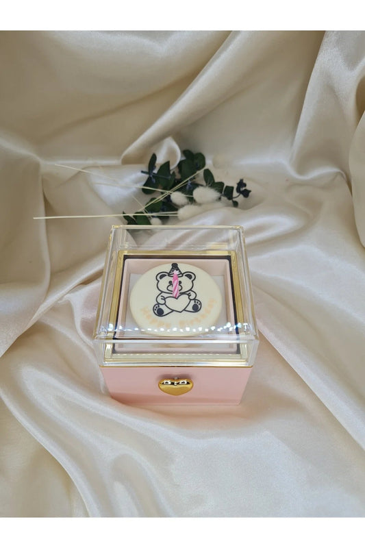 Dönen Mumlu Sürpriz Kutusu + YÜZÜK