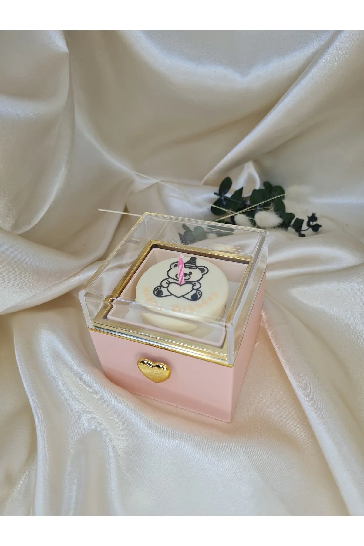 Dönen Mumlu Sürpriz Kutusu + YÜZÜK