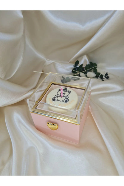 Dönen Mumlu Sürpriz Kutusu + YÜZÜK