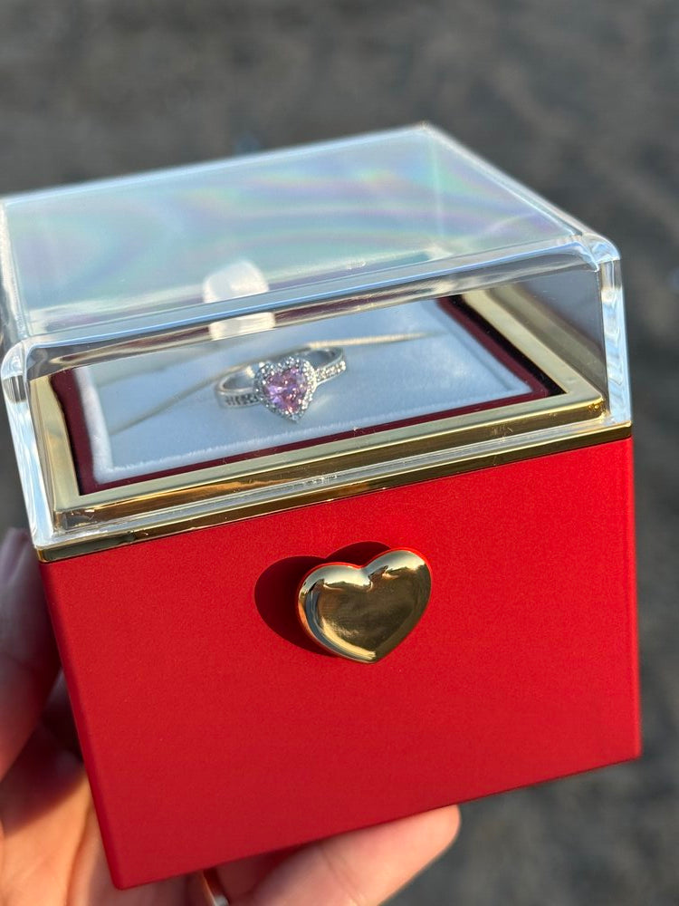 14 AYAR GÜMÜŞ KAPLAMA AYARLANABİLİR AŞK YÜZÜĞÜ