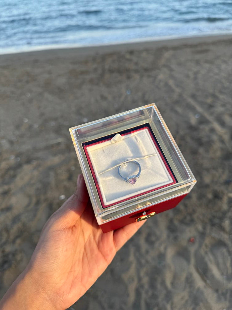 Dönen Mumlu Sürpriz Kutusu + YÜZÜK